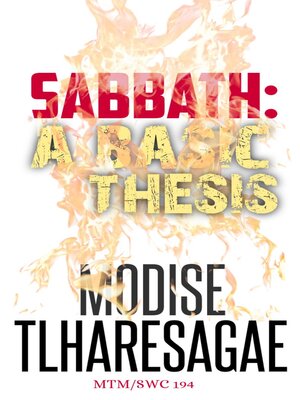 cover image of Sabbath